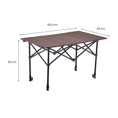 Imagen 2 del producto Mesa Camping Plegable Altura Ajustable