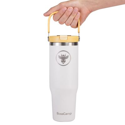 Imagen 2 del producto Vaso Termico Mug Termo BossCamp 1200ml Tapa 2 en 1