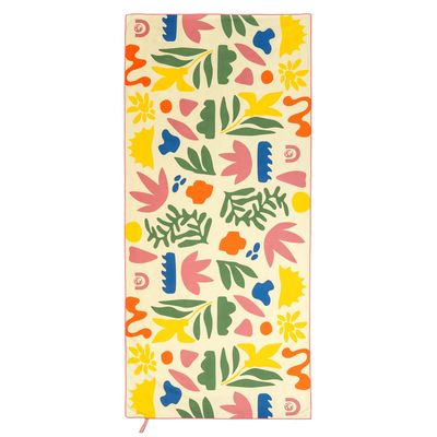 Imagen 1 del producto Toalla Microfibra grande Beach - Flowers Discovery (90 x 200)