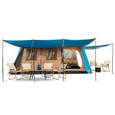 Imagen 2 del producto Carpa Camping Dolomites 12, 12 personas techo largo 3000 mm doble toldo