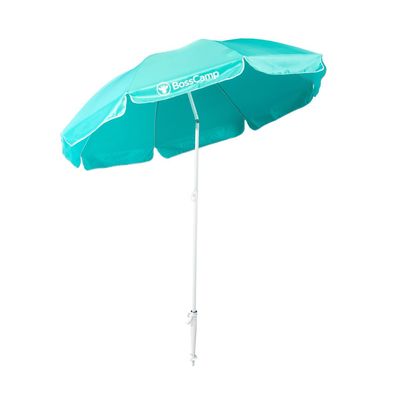 Quitasol Sombrilla Playa Grande 2,0 m UV+50 Menta Bosscamp