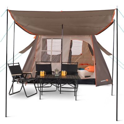 Imagen 2 del producto Carpa Quintay 6 Personas Bosscamp 3000 Mm Cubre Techo Largo Toldo Extendido