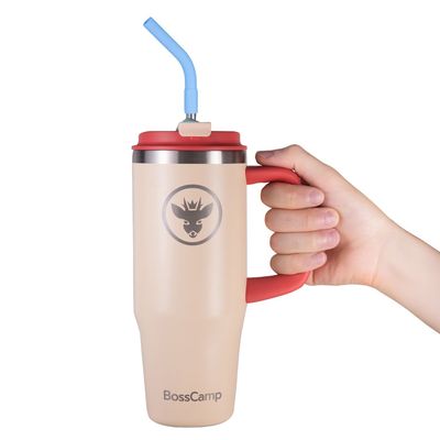Vaso Térmico Mug Termo BossCamp 1000ml Tapa 2 en 1