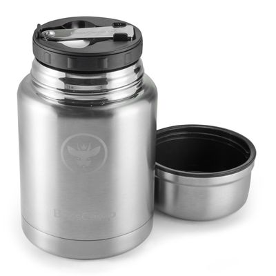 Termo Comida BossCamp 500 ml Acero Inoxidable Bolso Cuchara