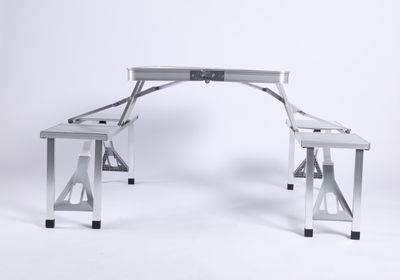 MESA CAMPING PLEGABLE CON SILLAS