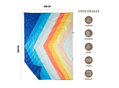 Imagen 2 del producto Manta Térmica Blanket Día Bosscamp (130 x 190)