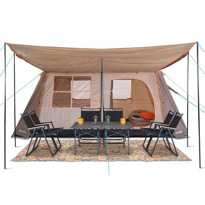 Imagen 2 del producto Carpa Camping Quintay 12 Personas Bosscamp 3000 Mm Cubre Techo Largo Toldo Extendido