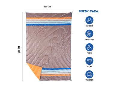 Imagen 2 del producto Manta Térmica Blanket Quintay Bosscamp (130 x 190)
