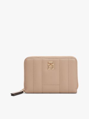 Billetera Feminine Acolchada Beige Tommy Hilfiger