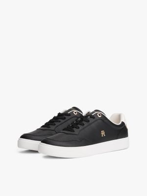 Zapatillas De Cuero Essential Negro Tommy Hilfiger