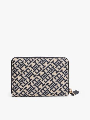 Imagen 2 del producto Billetera Jacquard Con Cierre Azul Tommy Hilfiger