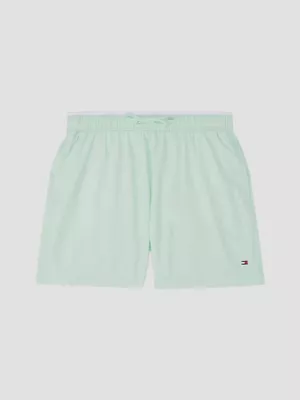 Traje De Baño Essential Con Logo Verde Tommy Hilfiger