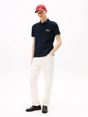 Imagen 2 del producto Polo Con Logo Gráfico Regular Fit Azul Tommy Hilfiger