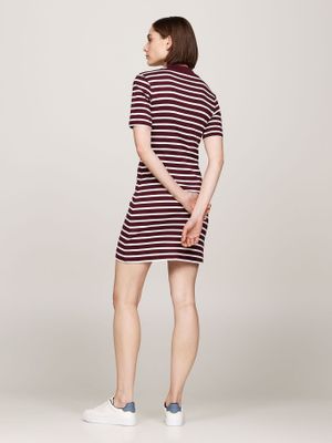 Imagen 2 del producto Vestido Con Diseño De Rayas Burdeo Tommy Hilfiger