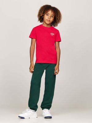 Imagen 2 del producto Polera De Niño Con Logo Gráfico Rojo Tommy Hilfiger