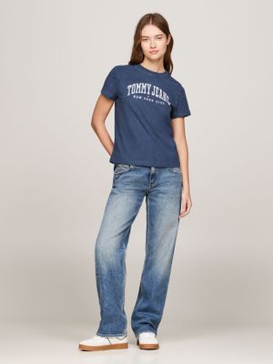 Imagen 2 del producto Polera Varsity Con Logo Azul Tommy Hilfiger