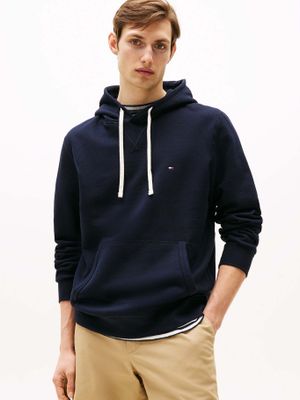 Polerón Hoodie Essential Con Logo Azul Tommy Hilfiger