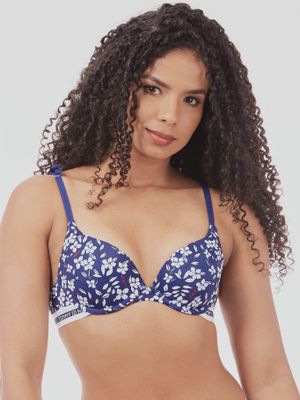 SOSTEN MICRO PUSH UP LOGO AZUL TOMMY HILFIGER