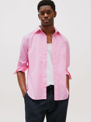 Imagen 1 del producto Camisa Flex Regular De Cuadros Rosado Tommy Hilfiger