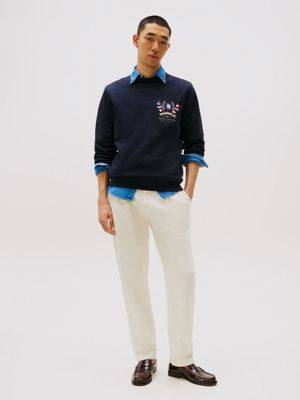 Imagen 2 del producto Polerón Color Crest Logo Azul Tommy Hilfiger