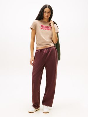 Imagen 2 del producto Polera Essential Logo Regular Fit Beige Tommy Jeans