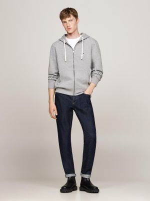 Imagen 2 del producto Polerón Hoodie Essential Con Cierre Gris Tommy Hilfiger