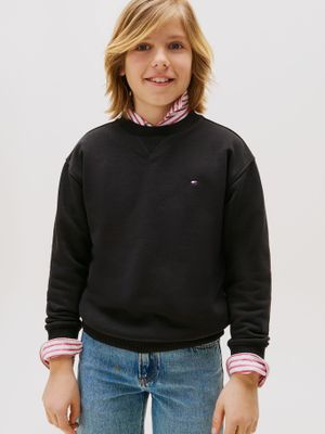 Imagen 1 del producto Polerón Timeless Con Logo Negro Tommy Hilfiger