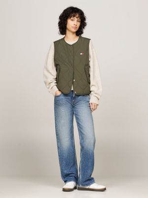 Imagen 2 del producto Chaqueta Vest Quilted Con Logo Verde Tommy Hilfiger