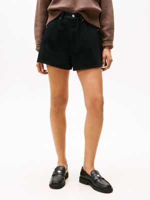 Imagen 2 del producto Short Denim Flare Con Logo Negro Tommy Hilfiger