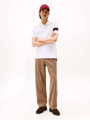 Imagen 2 del producto Polo Regular Fit Stripe Logo Blanco Tommy Hilfiger