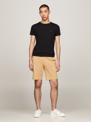 Imagen 2 del producto Polera Cotton/C-Neck Slim Fit Negro Tommy Hilfiger
