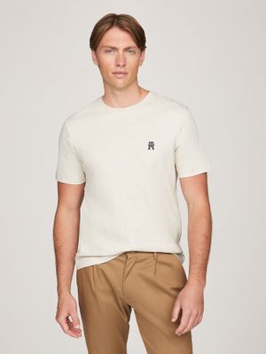 Imagen 1 del producto Polera Con Logo Monogram Beige Tommy Hilfiger