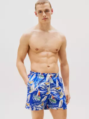 Imagen 1 del producto Traje De Baño Con Estampado Azul Tommy Hilfiger