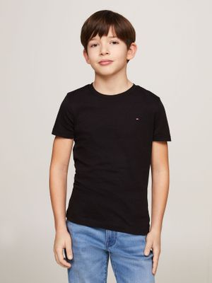 Polera De Niño Essential C-Neck Azul Tommy Hilfiger