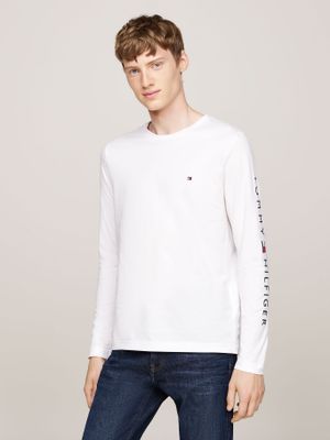 Imagen 1 del producto Polera Essential Flag Logo Blanco Tommy Hilfiger