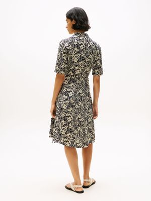 Imagen 2 del producto Vestido Camisero En Lino Negro Tommy Hilfiger