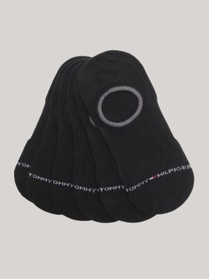 Pack De 6 Par Calcetines Sneaker Negro Tommy Hilfiger