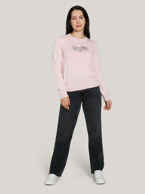 Imagen 2 del producto Sweater Script Graphic Logo Rosado Tommy Hilfiger