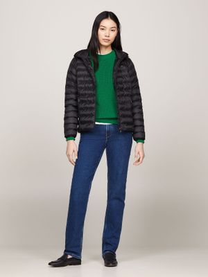 Imagen 2 del producto Parka Acolchada Con Logo Bordado Negro Tommy Hilfiger