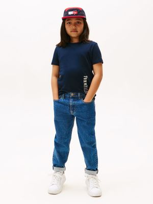 Imagen 2 del producto Polera Y Logo Gráfico Azul Tommy Hilfiger