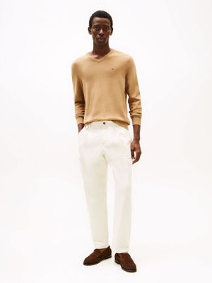 Imagen 2 del producto Sweater Básico Signature V-RBC Café Tommy Hilfiger