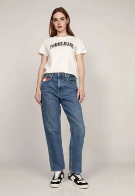 Imagen 2 del producto Polera Con Logo De Flores Blanco Tommy Jeans