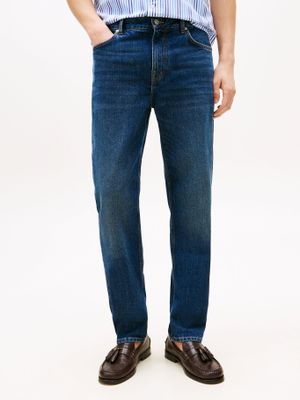 Imagen 2 del producto Jeans Denton Con Logo Straight Fit Azul Tommy Hilfiger