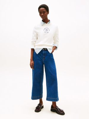 Imagen 2 del producto Sweater Con Logo Gráfico Blanco Tommy Hilfiger