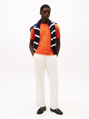 Imagen 2 del producto Polera Essential Ct-Neck Regular Naranjo Tommy Hilfiger