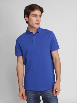 Polo Im 1985 Regular Fit Azul C66 Tommy Hilfiger
