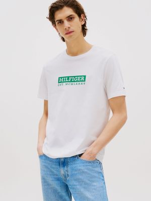 Polera Colour To Colour Logo Blanco Tommy Hilfiger