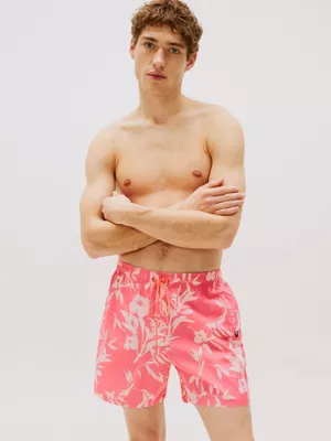 Traje De Baño Color Print Rosado Tommy Hilfiger