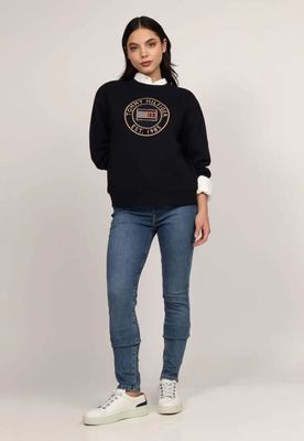 Imagen 2 del producto Polerón Nautico Logo Bordado Azul Tommy Hilfiger