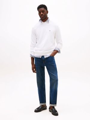 Imagen 2 del producto Polerón Solid  Cuello Redondo Blanco YBR Tommy Hilfiger